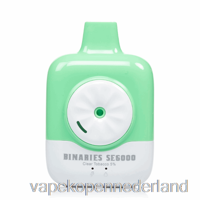 Vape Nederland Horizon Binaries Se6000 Wegwerpbare Heldere Tabak